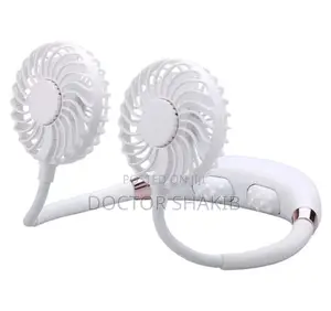 Portable Foldable Hanging Massage Neck Fan