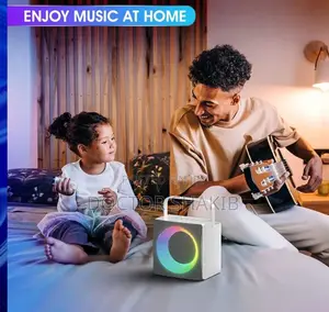 SD-508 Portable Bluetooth Karaoke Speaker With 2 Microphone