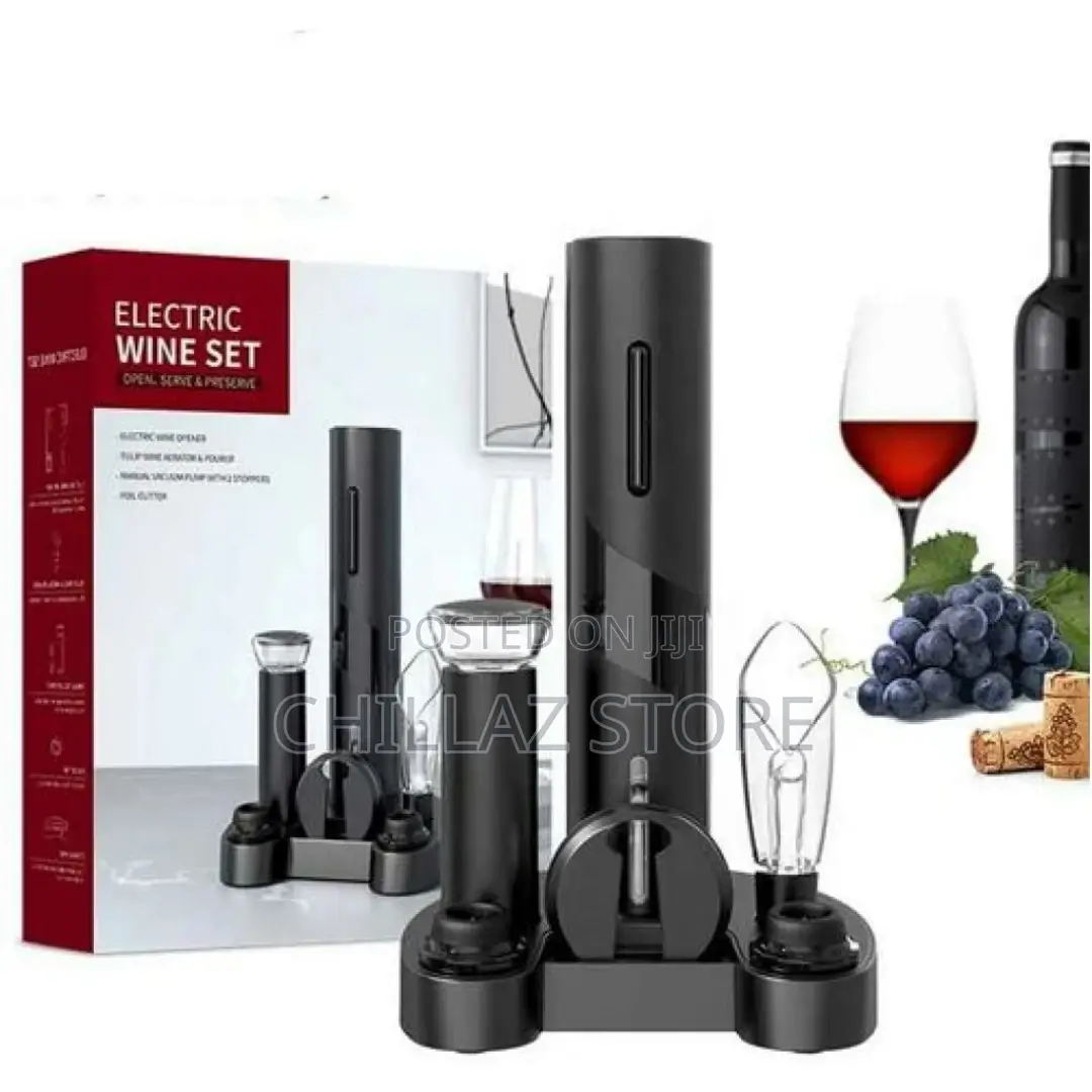 Electric Wine Opener Base Style Wine Bottle Opener Corkscrew