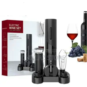 Electric Wine Opener Base Style Wine Bottle Opener Corkscrew