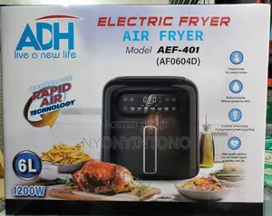 ADH 6 Litres Electronic Digital Air Fryer