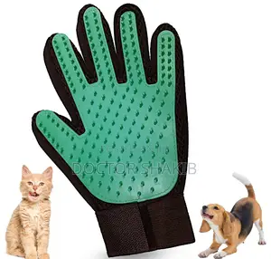 Pet Grooming Hair Removal Gloves