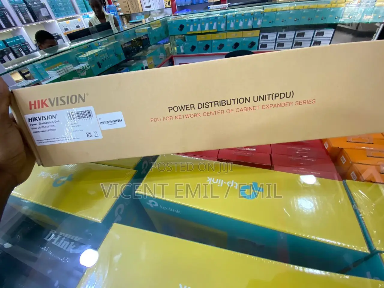 Hikvision Socket Extension 6 Ways 13 Amp Pdu