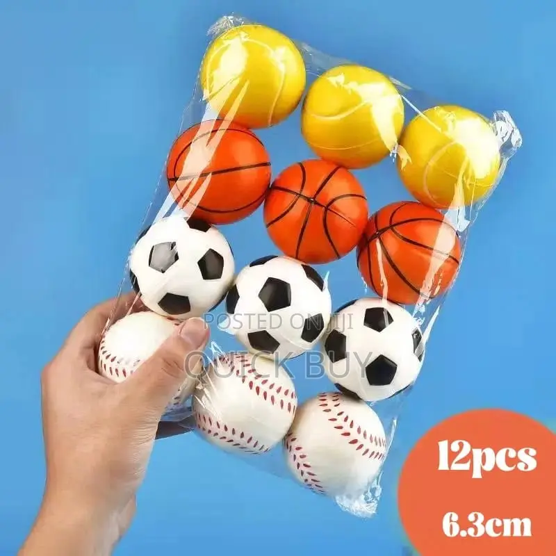 12pcs Soft Ball for Kids/ Basketball