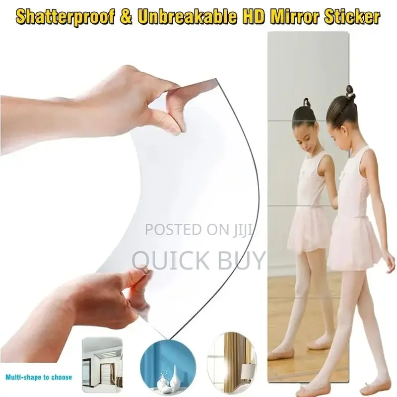 Flexible Self Adhesive Mirror Sticker
