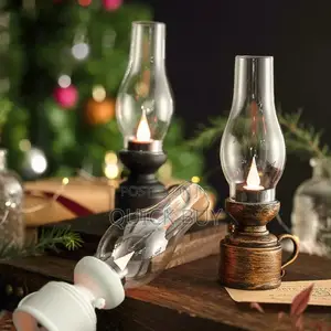 Vintage Led Swinging Flame Candle