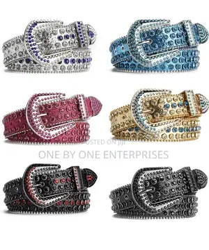 Original Shinny Belts Faux Leather Belt for Jeans
