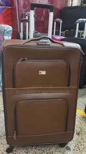 Leather Suitcases. Small Size