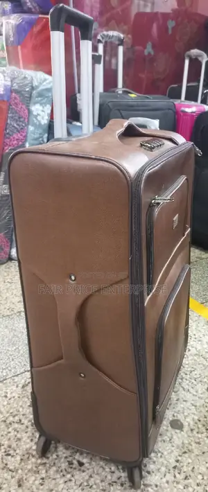 Leather Suitcases. Small Size