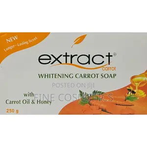EXTRACT SOAP | New Advanced Whitening Soap With Carrot+Honey