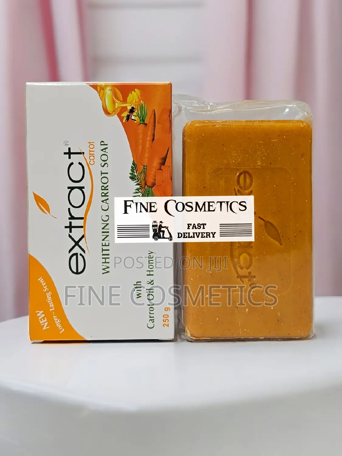 EXTRACT SOAP | New Advanced Whitening Soap With Carrot+Honey
