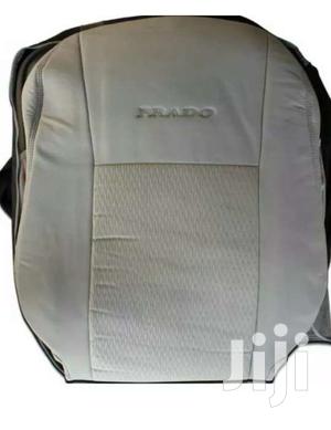 Prado Seat Covers Cream.