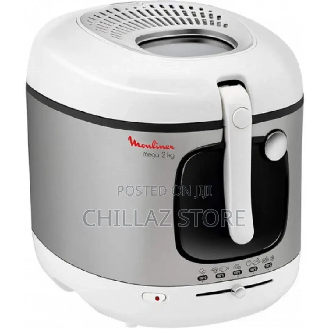 Moulinex AM480027 Mega Deep Fryer, White – 2100 Watt