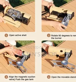 Portable Folding Camping Gas Stove 2600W