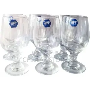 Lightbox
6 Pieces Set of Clear Wine Glasses