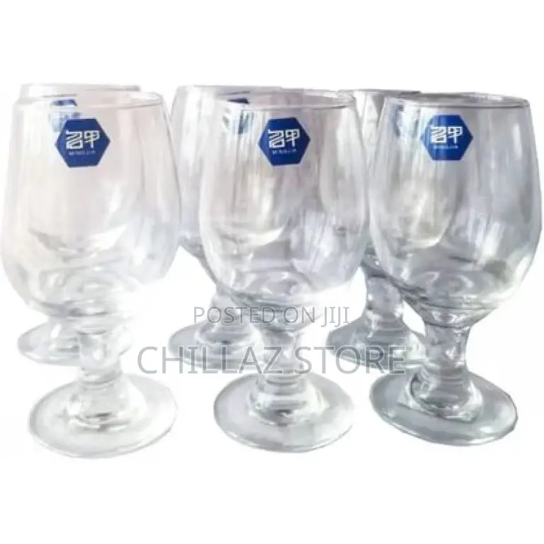 Lightbox
6 Pieces Set of Clear Wine Glasses
