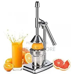 Stainless Steel Manual Lever Fruit Orange Citrus Juicer -