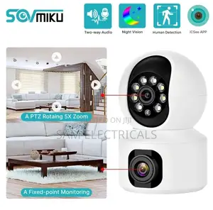 Dual Lens Stand Alone Wifi Camera