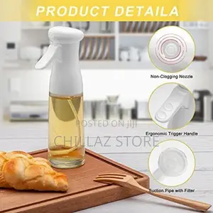 Vinegar Oil Sprayer Dispenser Bottle