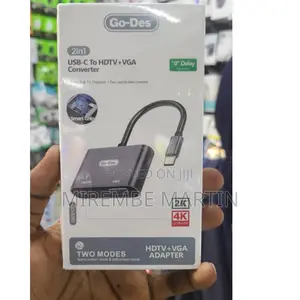Go Des HDTV and VGA Adapter.
