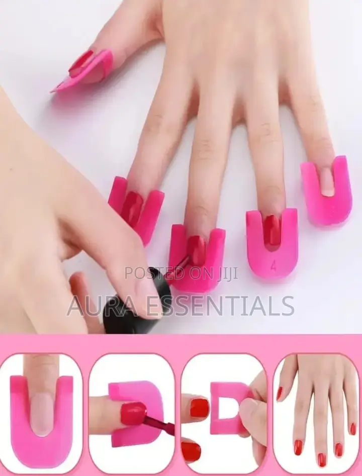 26pcs Reusable Nail Polish Overflow Clips