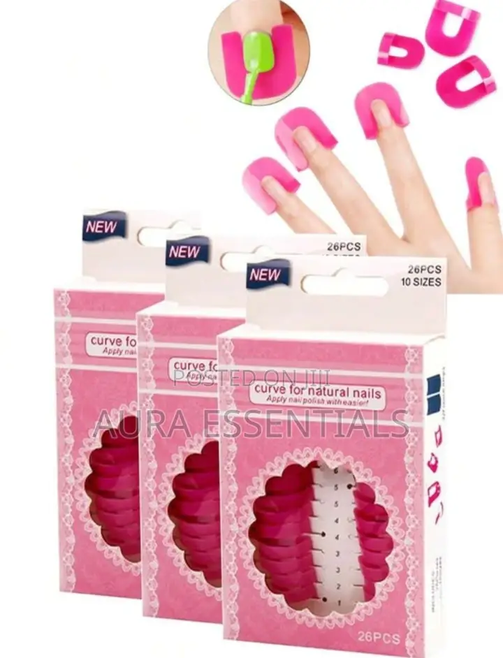 26pcs Reusable Nail Polish Overflow Clips