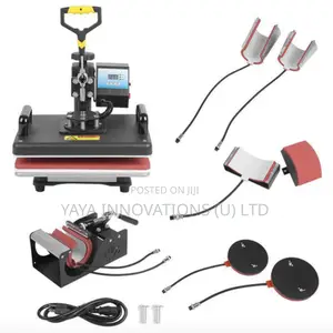 Fully-Assembled Machine With Platen Press