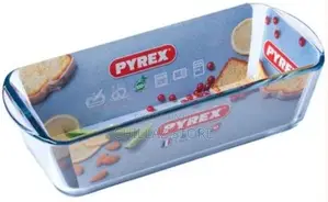 Pyrex Glass Loaf Pan Mould Dish for Baking Bread