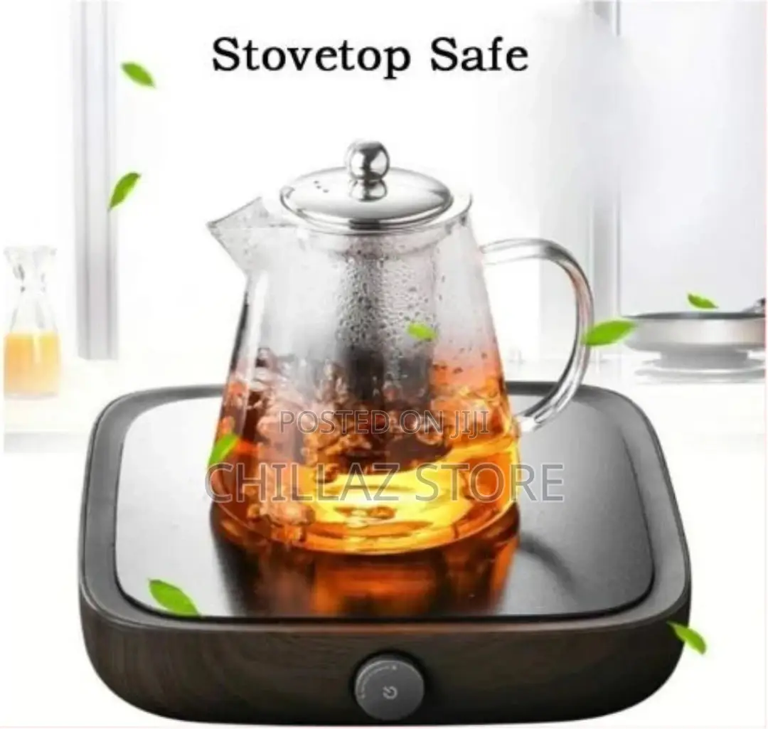 350ml Glass Kettle Teapot With Strainer Filter Infuser-