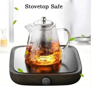 350ml Glass Kettle Teapot With Strainer Filter Infuser-
