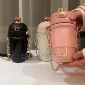 Fancy Portable Thermos Travel Mug Flask Bag Cup