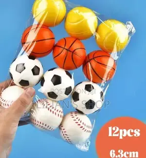 12pcs 6.3cm Squeeze Ball Toys for Kids