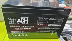 ADH 12/12ah Solar Battery 20hrs German Technology
