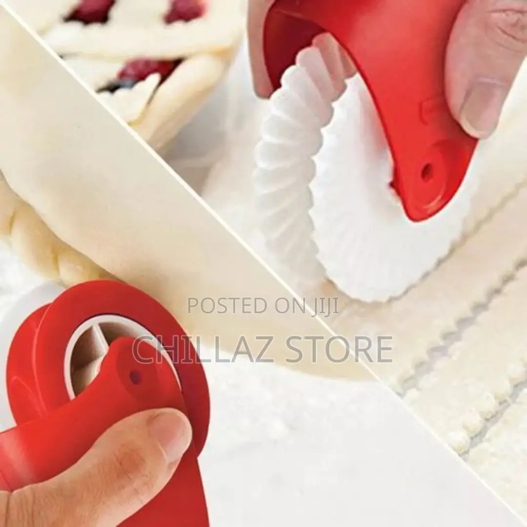 Pastry Decorative Dough Pizza Cake Pie Cutting Wheel Roller