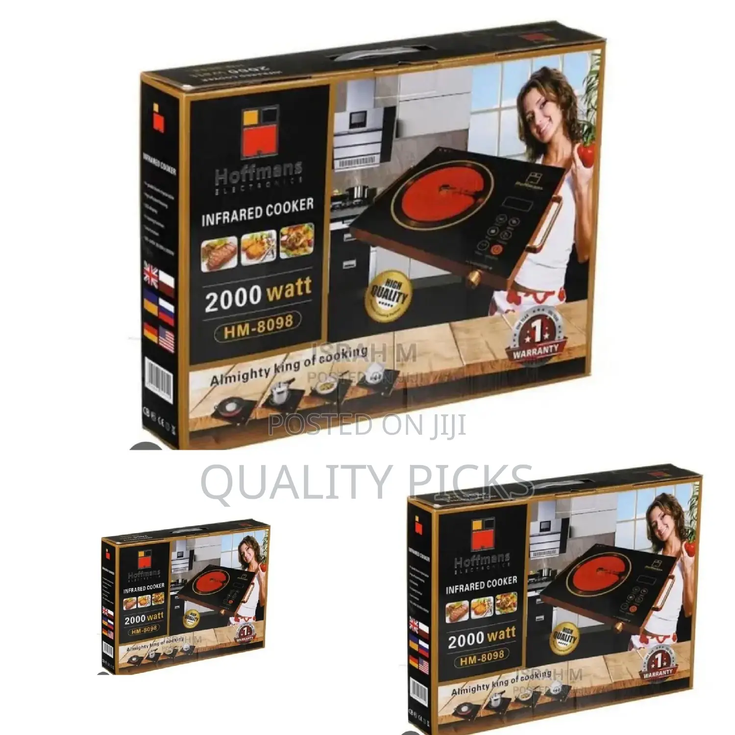 Single Hoffman's Infrared Cooker