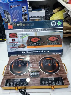 Hoffmans Double Infrared Cooker With Touch Control