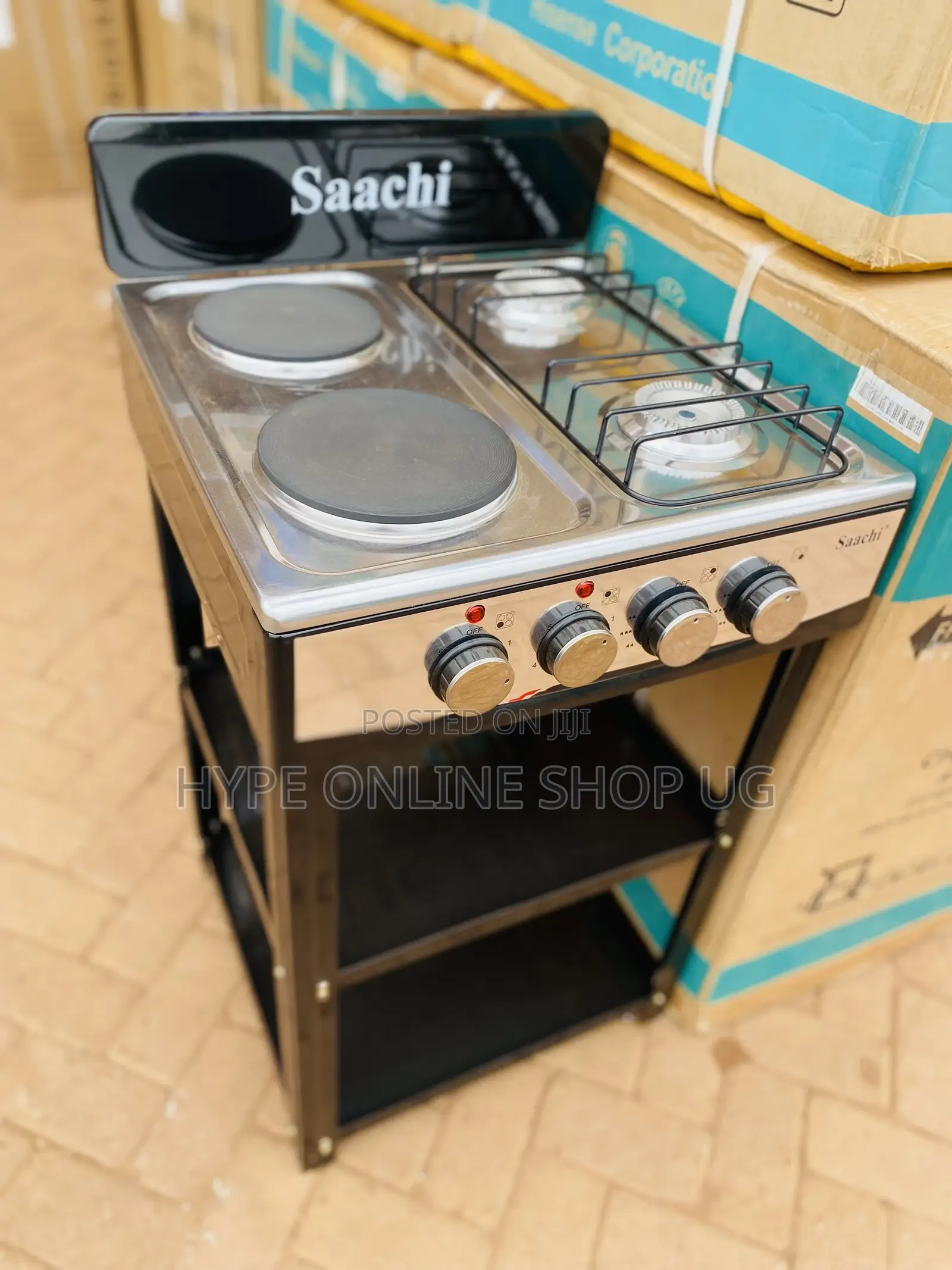 Electric and Gas Cooker