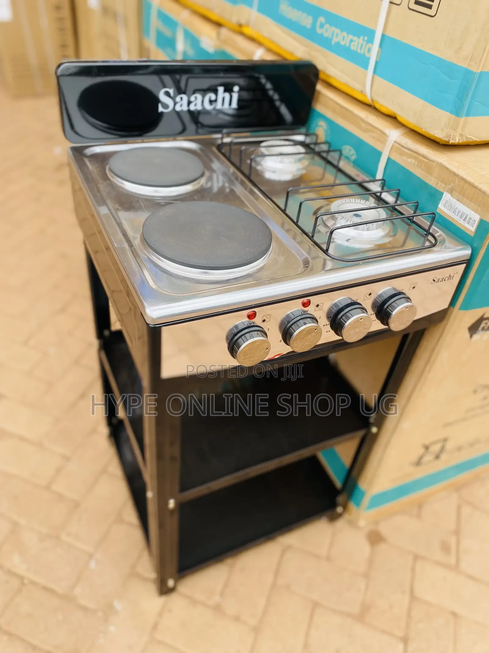 Electric and Gas Cooker