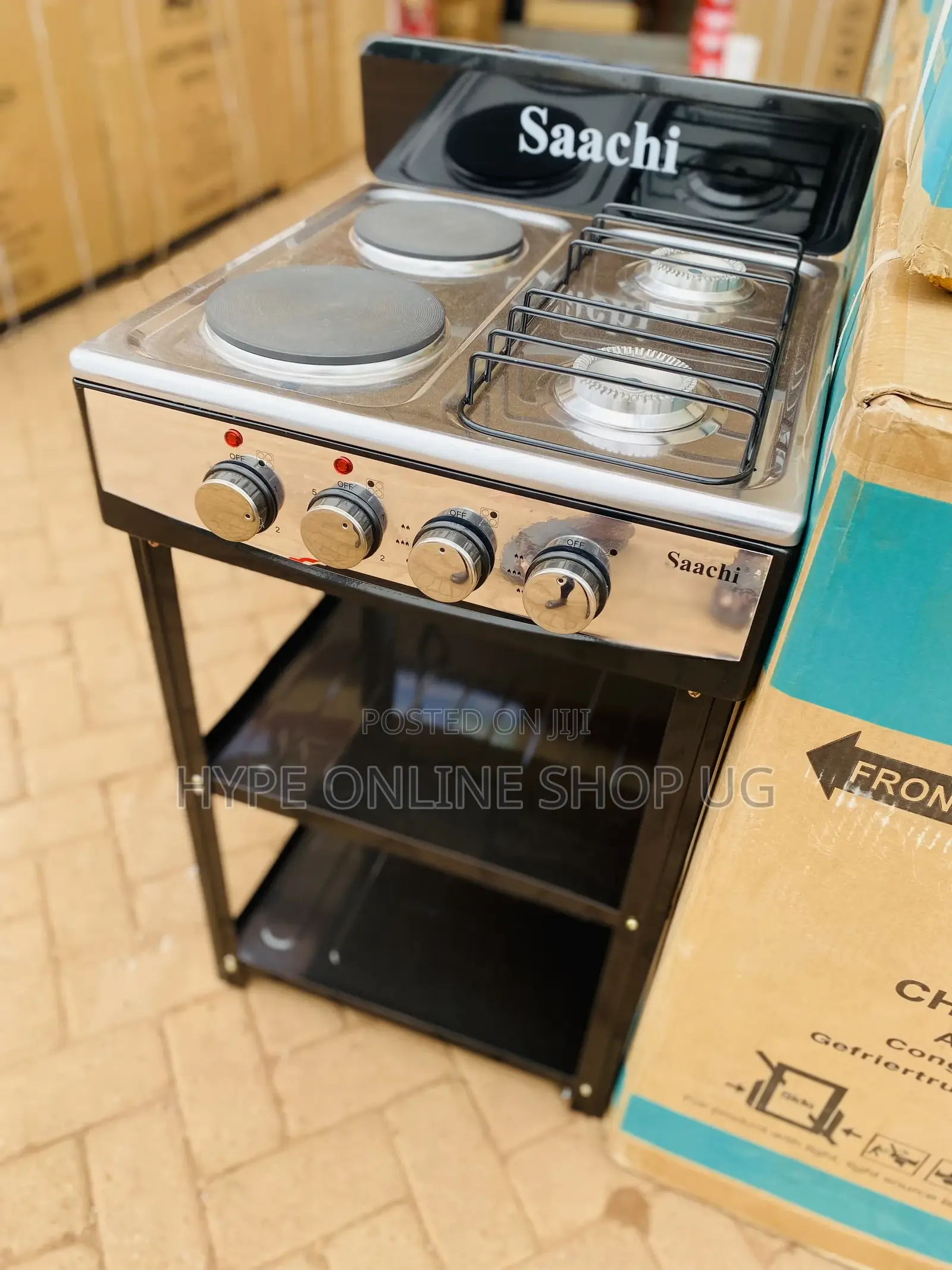 Electric and Gas Cooker