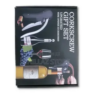 Corkscrew Wine Opener Kit Gift Set Box-