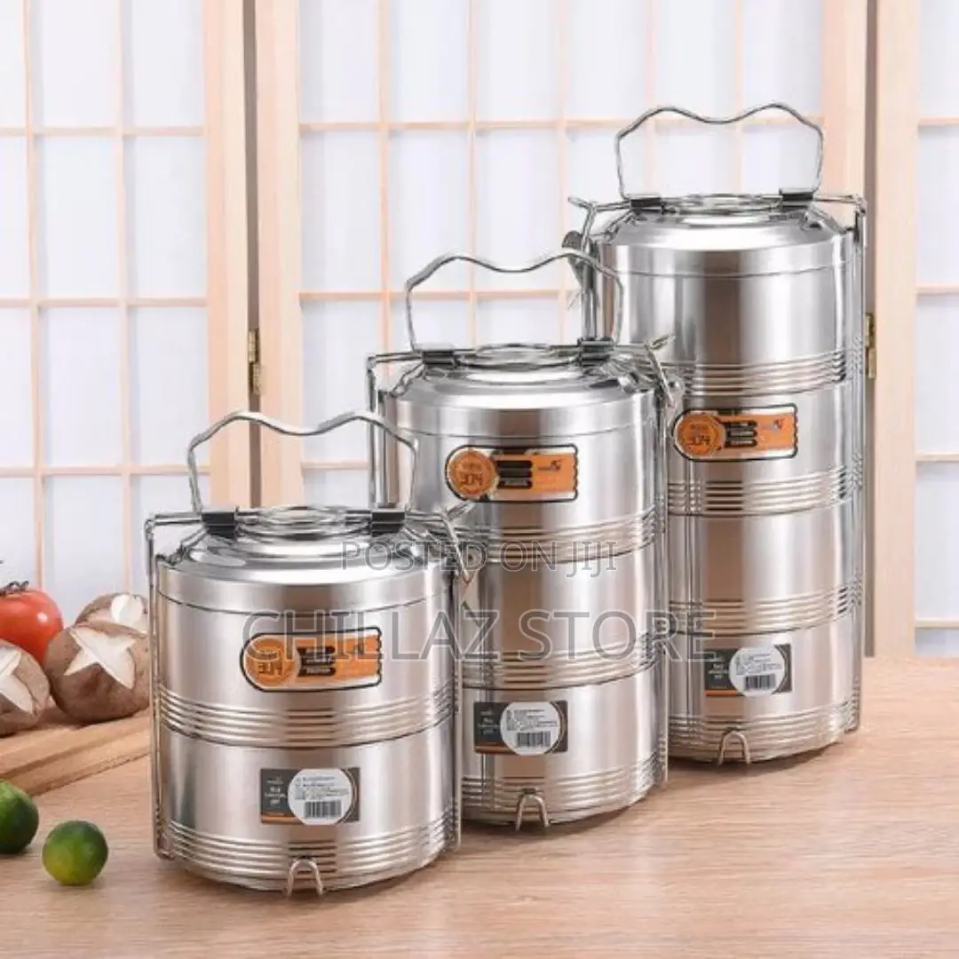Tight 5 Layers Food Container Carrier Lunch Box