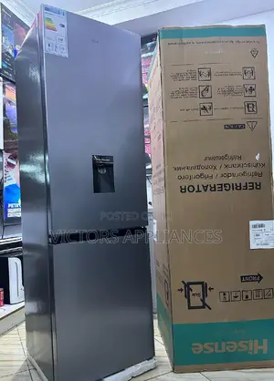 Hisense 341L Double Door Fridge With Dispenser RD341DR