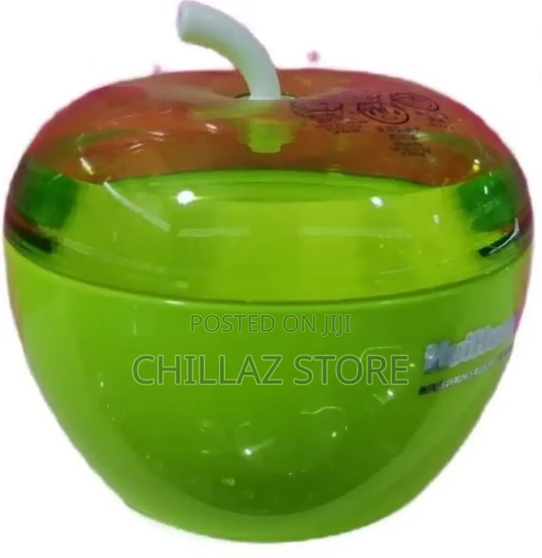 Plastic Apple Sugar Bowl Dish Candy Pot