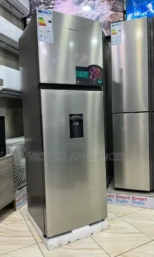 Hisense 419L Double Door Frost Free Refrigerator (Silver )