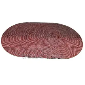 6 Pc Round Decorative Placemats Table Mats