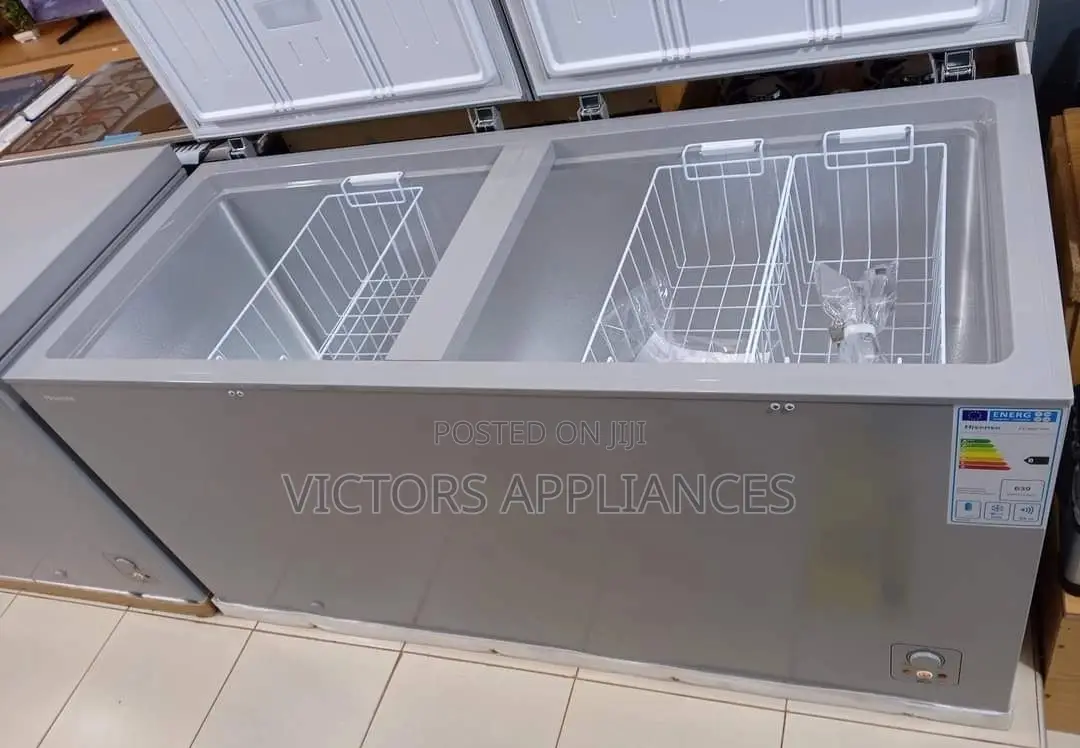 Hisense 660liters Double Door Chest Freezer