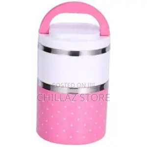 2 Layer Steel Food Insulated Lunch Box Container