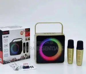 SDRD Wireless Bluetooth Speaker With 2 Microphones