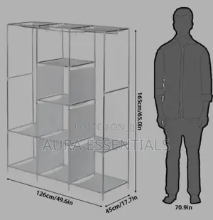 Clothes Organizer 3 Colums Wardrobe