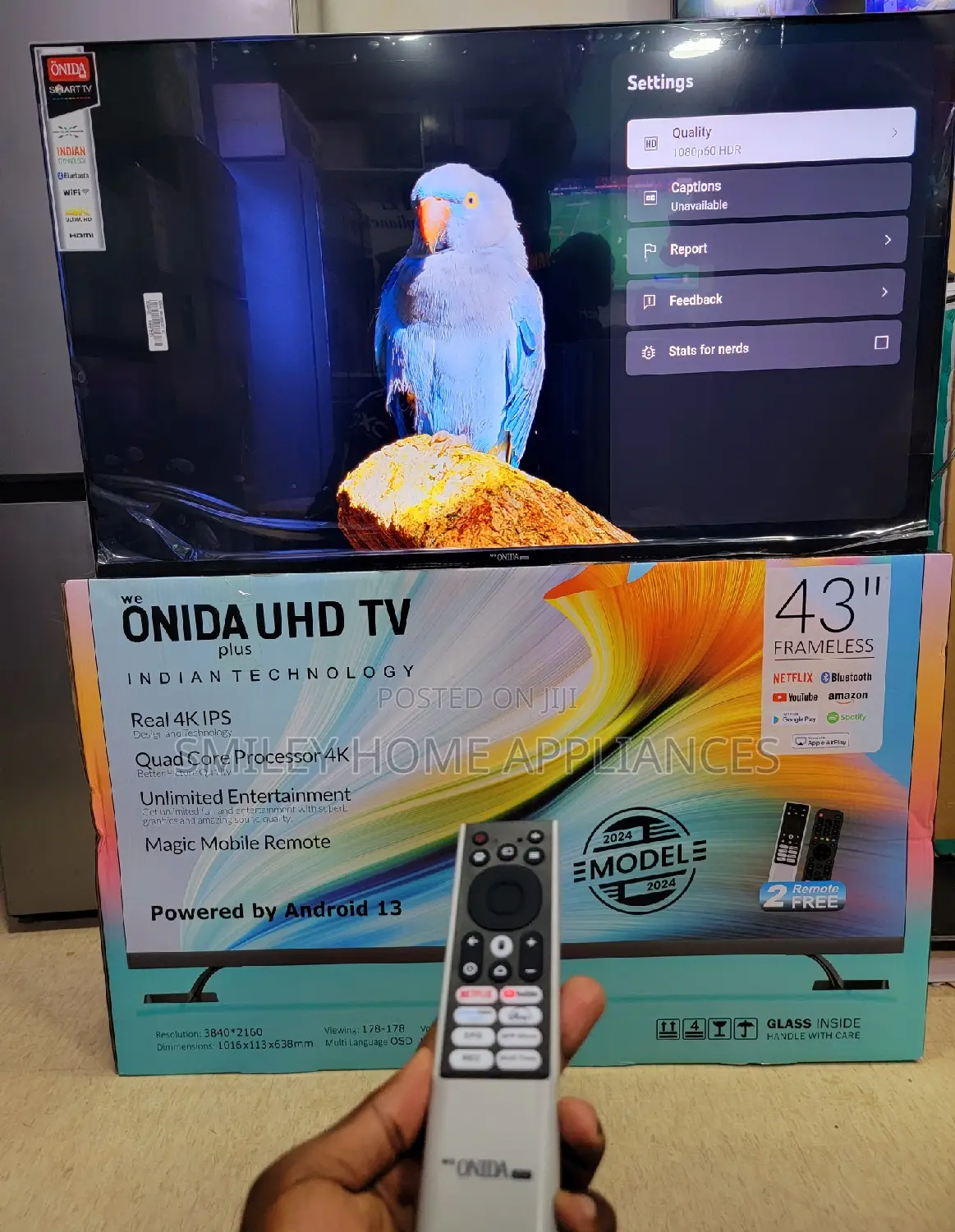  Onida 43inches Smart Tv